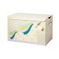 Baule Portagiochi - Unicorno - Bianco - 61 x 37 x 38 cm - Riordina la Cameretta